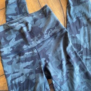 Green Camo Lululemon Align Leggings